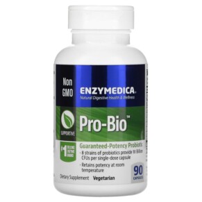 Thực phẩm bổ sung Enzymedica Pro-Bio Guaranteed Potency Probiotic 90 Capsules 670480251126