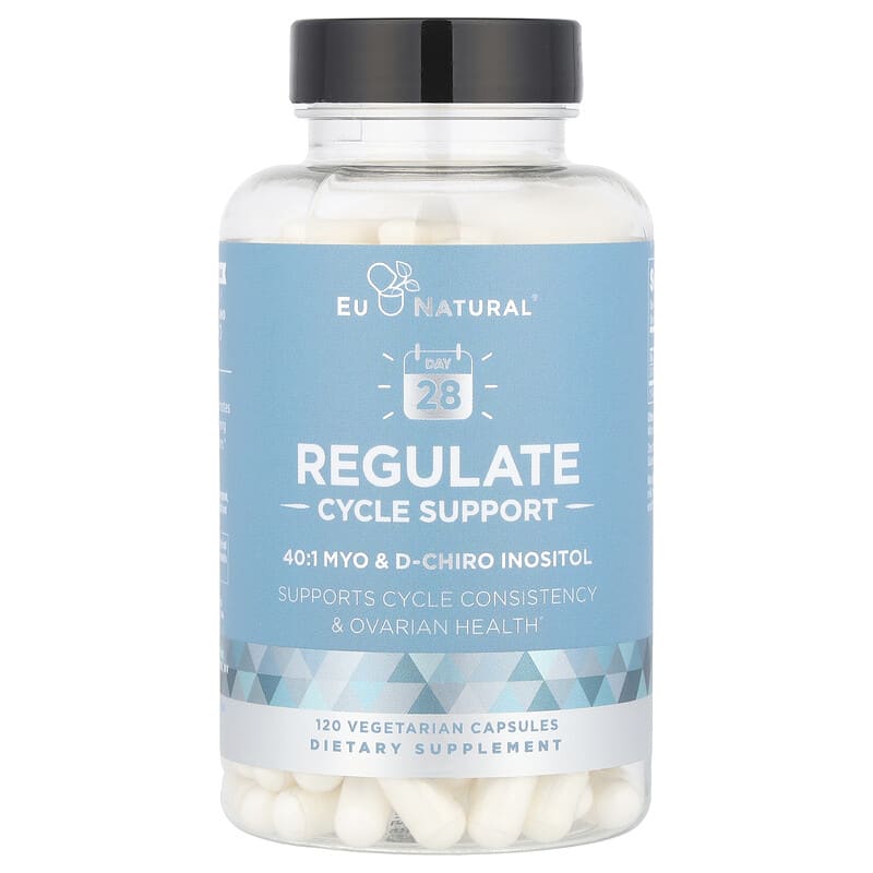 Eu Natural, Regulate, Cycle Support, 120 viên chay 855244008646