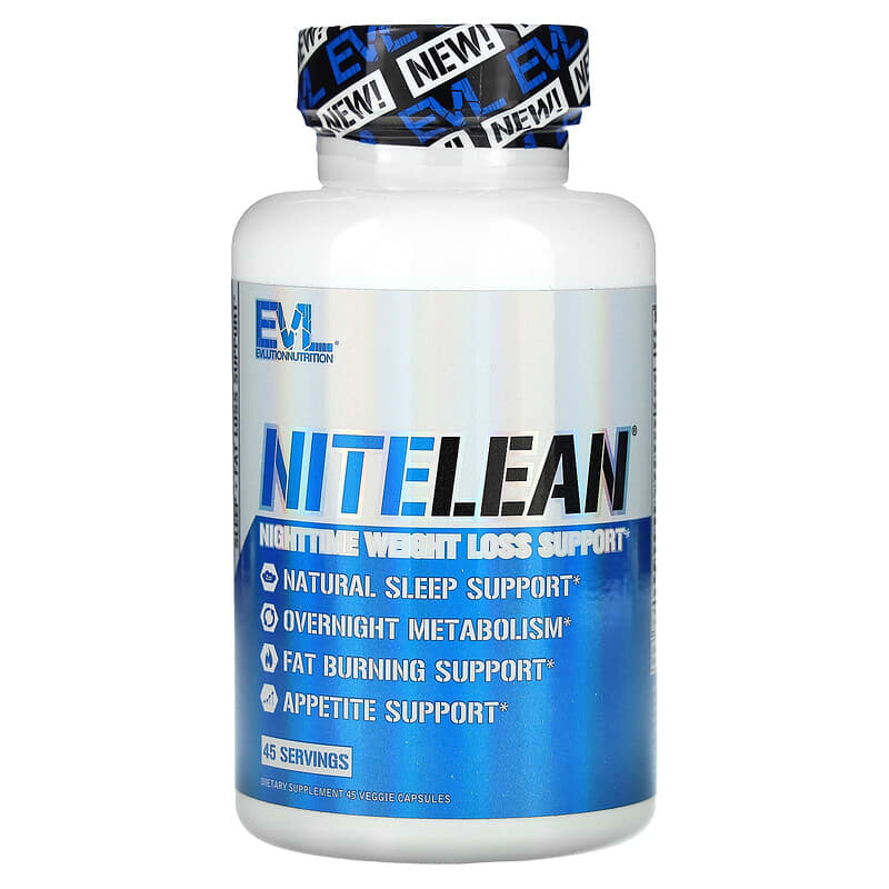 EVLution Nutrition, NiteLean, 45 viên 818901029460