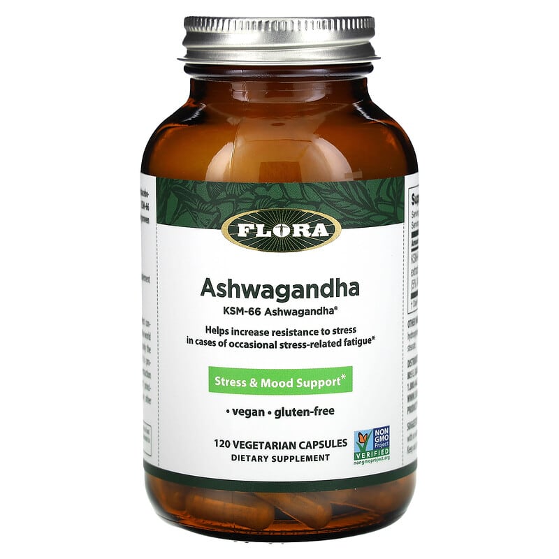 Flora, Ashwagandha, 120 viên chay 061998614105