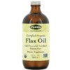 Thực phẩm bổ sung Flora Certified Organic Flax Oil 17 fl oz (500 ml) 061998679029