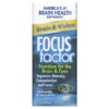 Thực phẩm bổ sung Focus Factor Brain & Vision 60 Tablets 855119006081