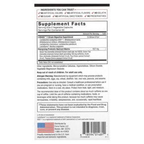 Viên uống giảm cân Force Factor ProbioSlim Extra Strength 30 tỷ CFU 120 viên 3 Thành phần vi chất của Force Factor ProbioSlim Extra Strength 30 Billion CFU 120 Capsules 818594014811