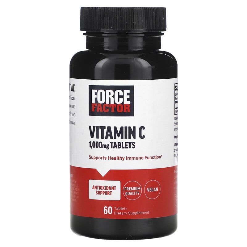 Force Factor, Vitamin C, 1.000 mg, 60 viên 810126660947