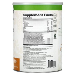 Protein thực vật Four Sigmatic hỗ trợ miễn dịch với nấm & adaptogen vị bơ đậu phộng 1.32 lbs (600 g) 3 Thành phần vi chất của Four Sigmatic Plant-Based Protein with Immune Supporting Mushrooms & Adaptogens Peanut Butter 1.32 lbs (600 g) 816897022274