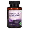 Thực phẩm bổ sung Futurebiotics Sambucus Elderberry with Zinc & Vitamin C 60 Vegetarian Capsules 049479501007