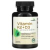 Thực phẩm bổ sung Futurebiotics Vitamin K2 + D3 with Vitamin K2 as MK-7 120 Capsules 049479500703
