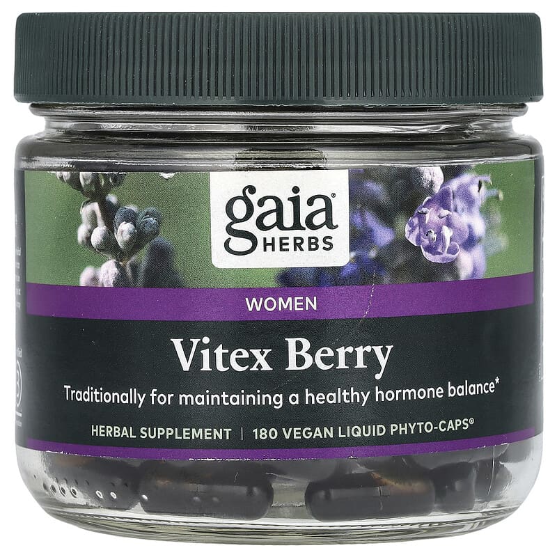 Gaia Herbs, Women, Vitex Berry, 180 viên 751063152617