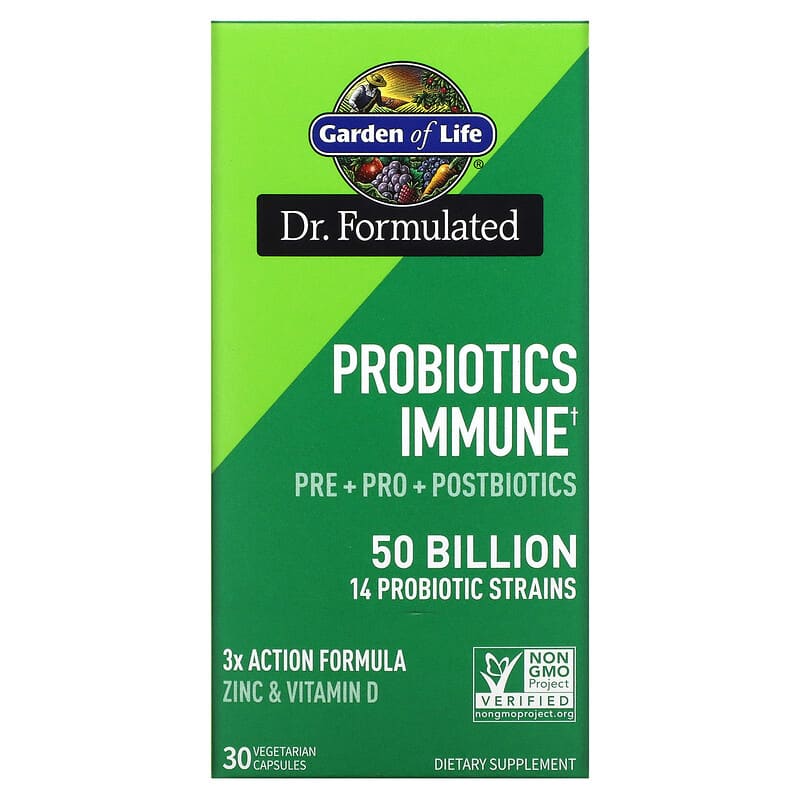 Garden of Life Probiotics Immune 50 tỷ 30 viên chay 10 garden of life probiotics immune 50 billion 30 vegetarian capsules 114536 658010131810