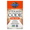 Thực phẩm bổ sung Garden of Life Vitamin Code RAW Iron 30 Vegan Capsules 658010113762