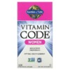 Thực phẩm bổ sung Garden of Life Vitamin Code Whole Food Multivitamin for Women 120 Vegetarian Capsules 658010113663