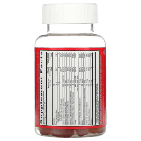 GummiKing Vitamin & Khoáng Chất Đa Dạng cho Trẻ Em vị Nho Chanh Cam Dâu Tây & Anh Đào 60 Gummy 3 Thành phần vi chất của GummiKing Multi Vitamin + Mineral For Kids Grape Lemon Orange Strawberry And Cherry 60 Gummies 835776001087