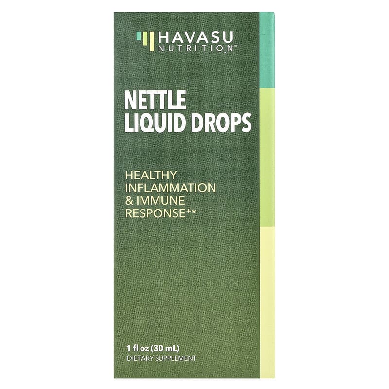 Dung dịch chiết xuất tầm ma Havasu Nutrition 30 ml 10 havasu nutrition nettle liquid drops 1 fl oz 30 ml 137128 850041750385