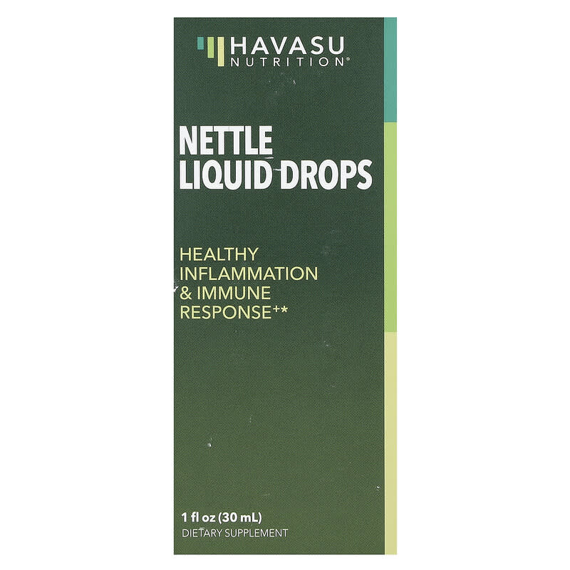 Giọt Nettle Havasu Nutrition 30ml 10 havasu nutrition nettle liquid drops 1 fl oz 30 ml 137132 850041750408