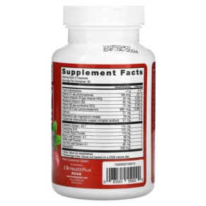 Thành phần vi chất của Health Plus Inc. Kidney Cleanse 60 Capsules 083502550020