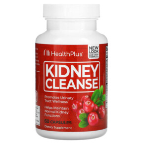 Thực phẩm bổ sung Health Plus Inc. Kidney Cleanse 60 Capsules 083502550020