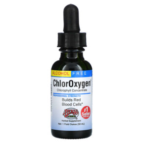 Thực phẩm bổ sung Herbs Etc. ChlorOxygen Chlorophyll Concentrate Alcohol Free 1 fl oz (30 ml) 765704319017