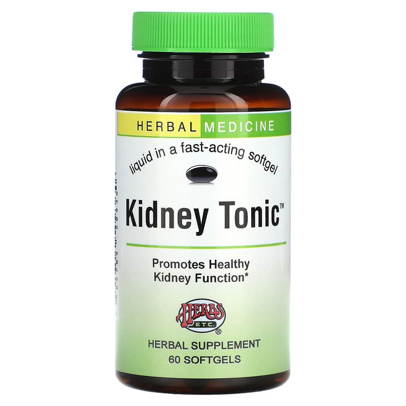 Herbs Etc, Kidney Tonic, 60 viên 765704509364