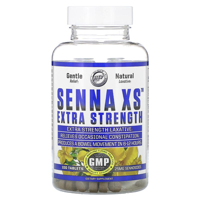Viên uống Senna XS Extra Strength 100 viên Hi Tech Pharmaceuticals 10 hi tech pharmaceuticals senna xs extra strength 100 tablets 133121 811836025958