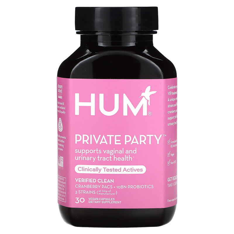 Viên uống hỗ trợ sức khỏe sinh lý HUM Nutrition Private Party 30 viên 5 HUM Nutrition, Private Party, 30 viên 850008331275