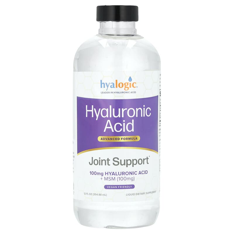 Hyalogic, Hyaluronic Acid, Advanced Formula, Joint Support, 12 fl oz (354,88 ml) 856682008458