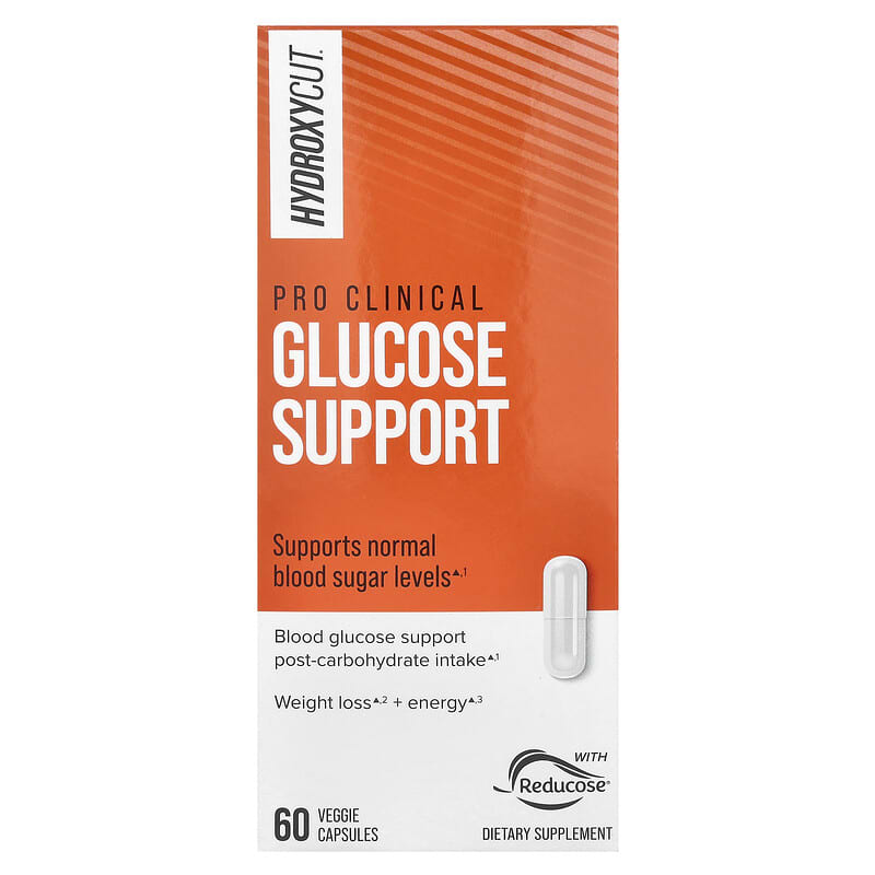 Viên uống hỗ trợ đường huyết Pro Clinical Hydroxycut 60 viên 10 hydroxycut pro clinical glucose support 60 veggie capsules 143615 631656610826
