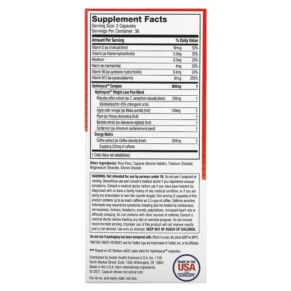 Viên uống giảm cân Hydroxycut Pro Clinical Hydroxycut 72 viên nang giải phóng nhanh 3 Thành phần vi chất của Hydroxycut Pro Clinical Hydroxycut Lose Weight 72 Rapid-Release Capsules 631656608847