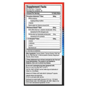 Viên uống giảm cân Hydroxycut Weight Loss Hardcore 60 viên nang giải phóng nhanh 3 Thành phần vi chất của Hydroxycut Weight Loss Hardcore 60 Rapid Release Capsules 631656603200