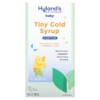 Siro trị cảm lạnh ban đêm Hyland's Baby Tiny Cold cho trẻ từ 6 tháng tuổi trở lên 118 ml 4 Thực phẩm bổ sung Hyland's Baby Tiny Cold Syrup Nighttime Ages 6 Months+ 4 fl oz (118 ml) 354973318014