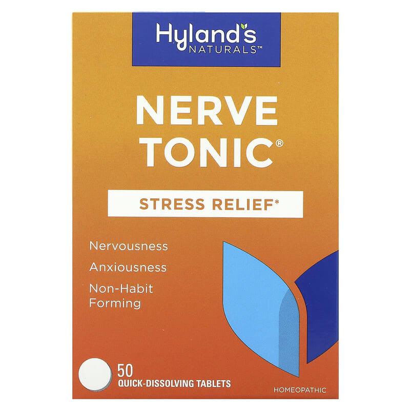Viên ngậm tan nhanh Hyland's Naturals Nerve Tonic 50 viên 10 hyland s naturals nerve tonic 50 quick dissolving tablets 131240 354973301443