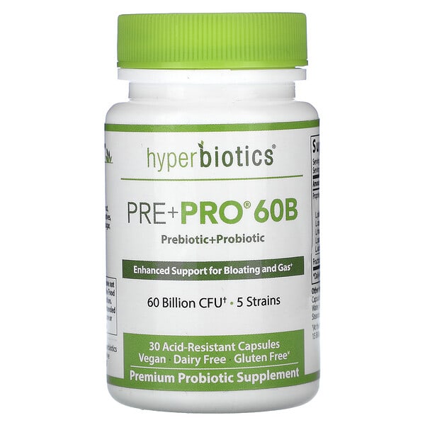 Hyperbiotics Pre + Pro 60B 60 tỷ CFU 30 viên 9504000252205