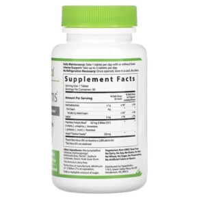 Thành phần vi chất của Hyperbiotics PRO-Moms with Kiwifruit 5 Billion CFU 30 Time-Release Tablets 9506000058566