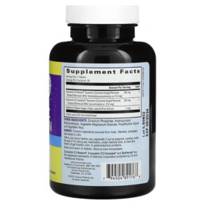 Viên uống nghệ curcumin hấp thụ cao InnovixLabs 100 viên giải phóng thời gian 3 Thành phần vi chất của InnovixLabs High Absorption Turmeric Curcumin 100 Time Release Tablets 794504891768