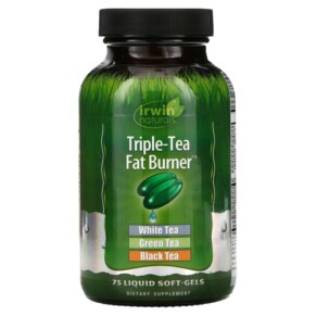 Thực phẩm bổ sung Irwin Naturals Triple-Tea Fat Burner 75 Liquid Softgels 710363568894