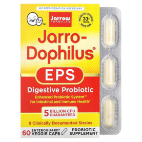 Thực phẩm bổ sung Jarrow Formulas Jarro-Dophilus EPS Digestive Probiotic 5 Billion CFU 60 Enteroguard Veggie Caps 790011030201