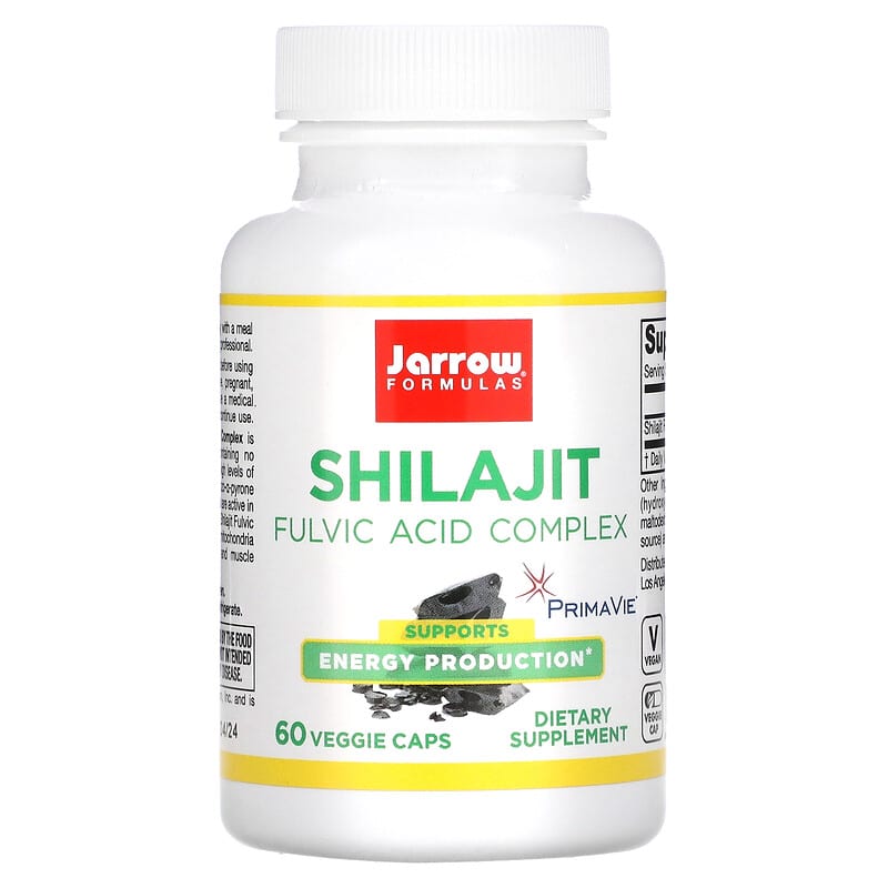 Jarrow Formulas Shilajit Fulvic Acid Complex 60 viên chay 10 jarrow formulas shilajit fulvic acid complex 60 veggie caps 42730 790011290605