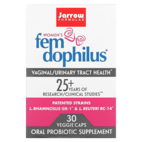 Thực phẩm bổ sung Jarrow Formulas Women's Fem Dophilus 30 Veggie Caps 790011030058