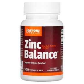 Thực phẩm bổ sung Jarrow Formulas Zinc Balance 100 Veggie Caps 790011130086