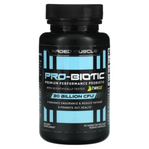 Thực phẩm bổ sung Kaged Pro-Biotic Premium Performance Probiotic 30 Billion CFU 90 Targeted Release Veggie Capsules 850015107887