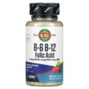 Thực phẩm bổ sung KAL B-6 B-12 Folic Acid Berry 60 Micro Tablets 021245651857