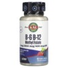Thực phẩm bổ sung KAL B-6 B-12 Methyl Folate Mixed Berry 60 Micro Tablets 021245291510