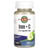 Viên uống KAL Iron + C Apple 90 viên vi nhộng 4 Thực phẩm bổ sung KAL Iron + C Apple 90 Micro Tablets 021245209034
