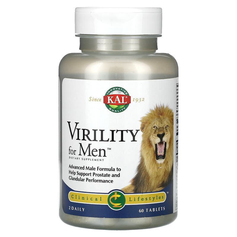 KAL Virility cho Nam 60 viên 10 kal virility for men 60 tablets 123525 021245945086