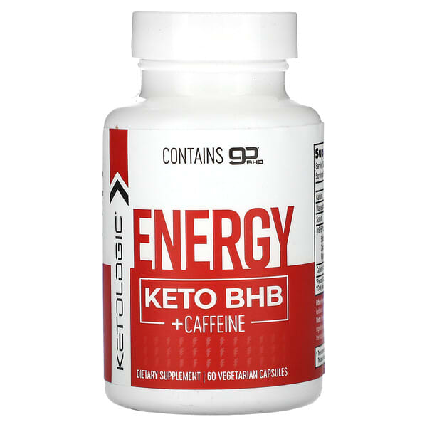 KetoLogic Energy Keto BHB + Caffeine 60 viên chay 850014706135