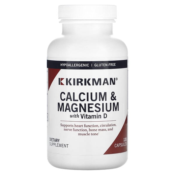 Kirkman Labs Calcium & Magnesium with Vitamin D 120 viên 812325022120
