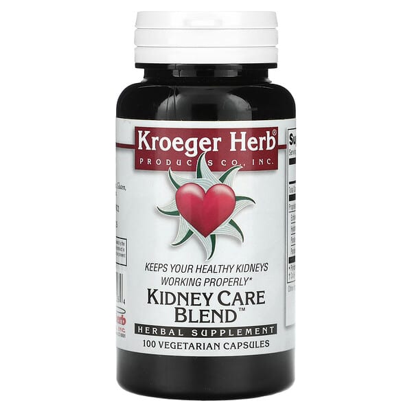Kroeger Herb Co Kidney Care Blend 100 viên chay 696916100264