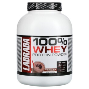 Thực phẩm bổ sung Labrada Nutrition 100% Whey Protein Chocolate 4.13 lb (1.875 g) 710779560383