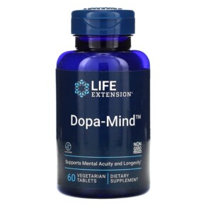 Thực phẩm bổ sung Life Extension Dopa-Mind 60 Vegetarian Tablets 737870200666