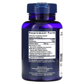 Viên uống tăng cường sinh lý cho nữ trên 50 tuổi Life Extension Enhanced Sex For Women 90 viên thực vật 3 Thành phần vi chất của Life Extension Enhanced Sex For Women 50+ 90 Vegetarian Capsules 737870162698