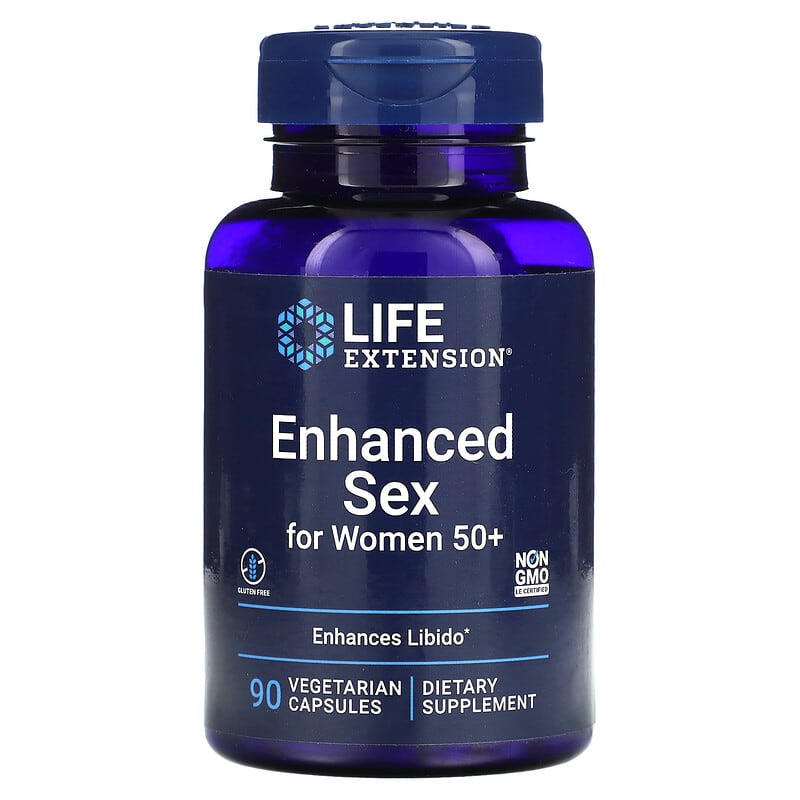 Viên uống tăng cường sinh lý cho nữ trên 50 tuổi Life Extension Enhanced Sex For Women 90 viên thực vật 10 life extension enhanced sex for women 50 90 vegetarian capsules 43973 737870162698